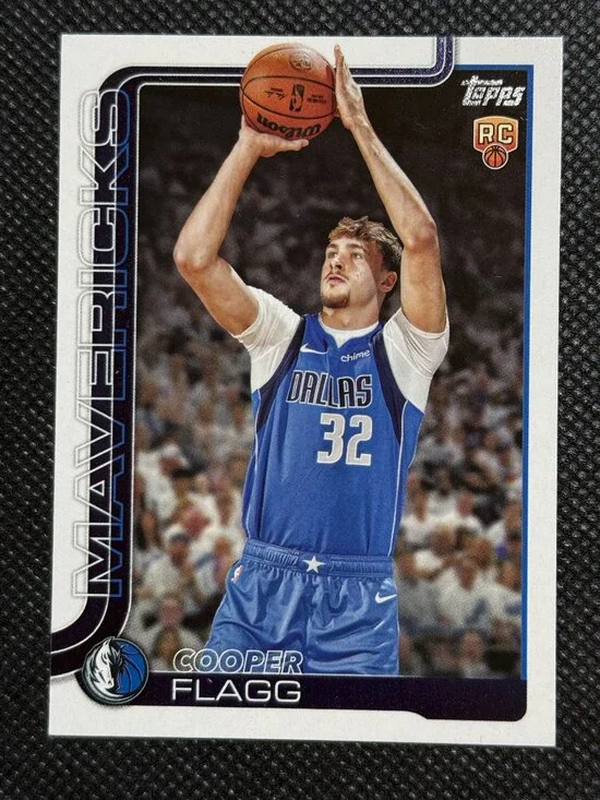 2025-26 Topps - Cooper Flagg #201 (RC) Rookie Dallas Mavericks