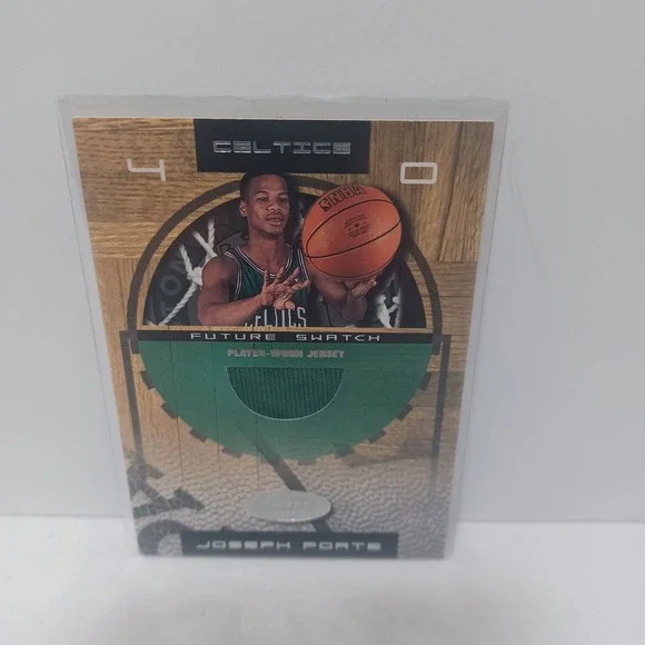 2001-02 NBA Hoops Hot Prospects Future Swatch #101‎ Joseph Forte