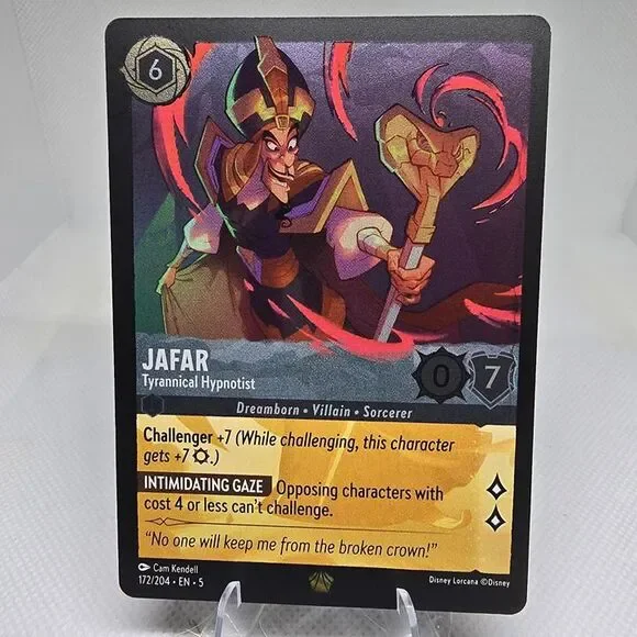 Disney Lorcana - Jafar - Tyrannical Hypnotist - Shimmering Skies