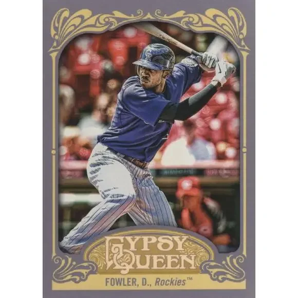 2012 Topps Gypsy Queen Dexter Fowler # 95 Colorado Rockies