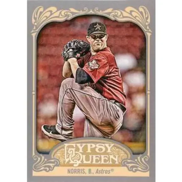 2012 Topps Gypsy Queen Bud Norris # 89 Houston Astros