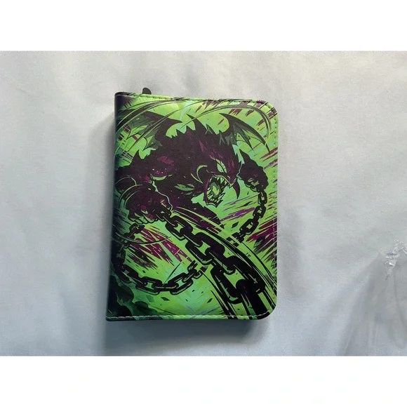 HUTRADE  Album Trading Cards 400 Pockets 50 Pages‎ Waterproof  Pu With Zipper