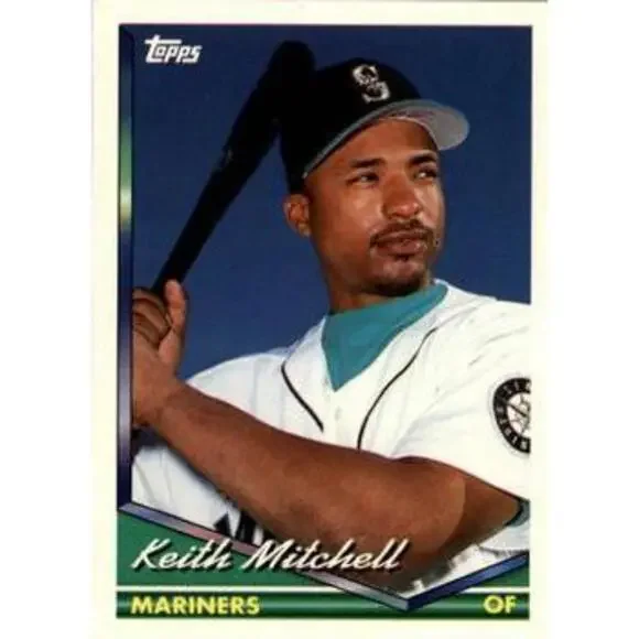 1994 Topps Traded Keith Mitchell 51T Seattle Mariners
