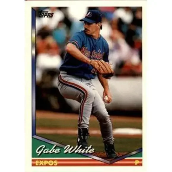 1994 Topps Traded Gabe White 31T Montreal Expos