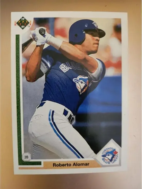 1991 Upper Deck Baseball #763 Roberto Alomar Toronto Blue Jays HOF