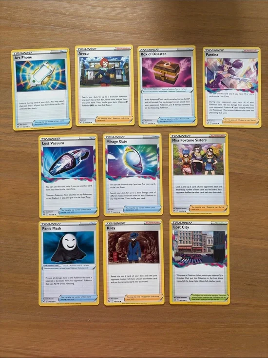 Lost Origin Trainer Card Lot 10 Cards | Mirage Gate, Lost Vacuum, Fantina ✨5/$25