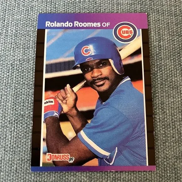 1989 Donruss Chicago Cubs Baseball Card Trading Card
