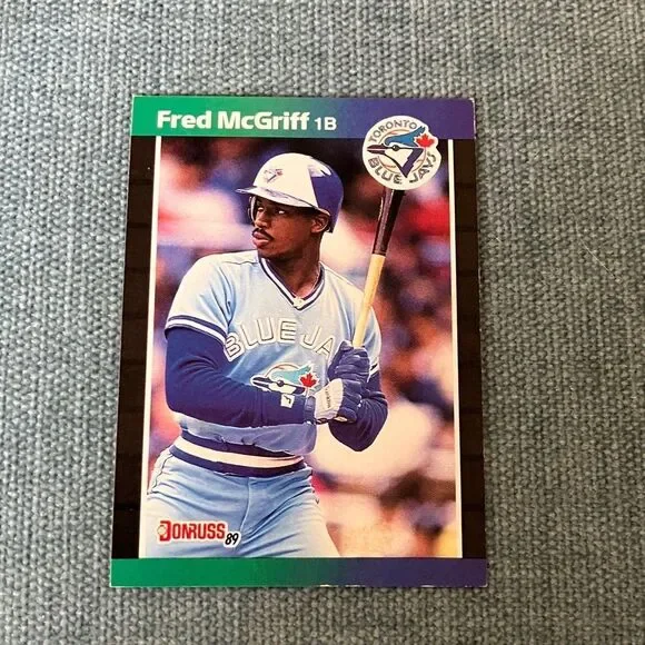1989 Donruss Toronto Blue Jays Baseball Card Trading Card