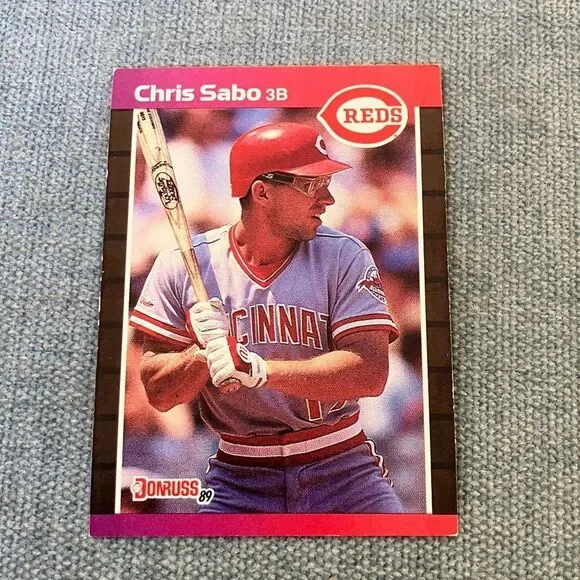 1989 Donruss Cincinnati Reds Baseball Card Trading Card