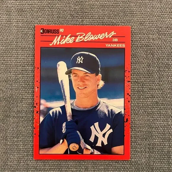 1990 Donruss New York Yankees Baseball Card Trading Card