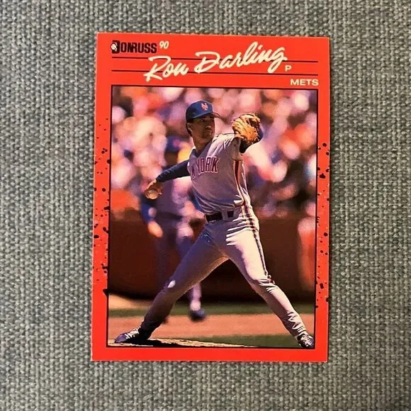 1990 Donruss New York Mets Baseball Card Trading Card