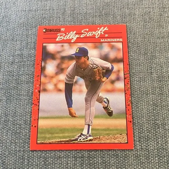 1990 Donruss Seattle Mariners Baseball Card Trading Card