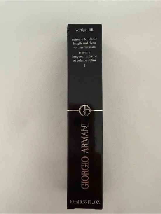 Giorgio Armani Vertigo Lift Mascara – Black Gloss Packaging