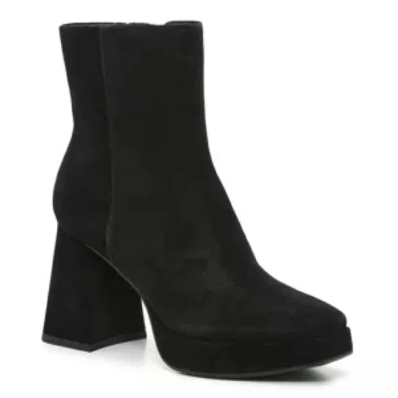 Dolce vita suede leather platform boots nib 8.5m