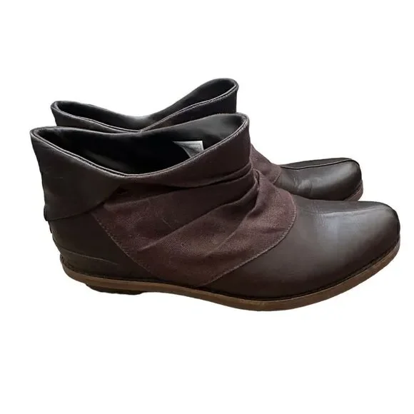 Merrell Adaline Bluff Bracken Ankle Boots Adventure Outdoors Leather Brown | 9
