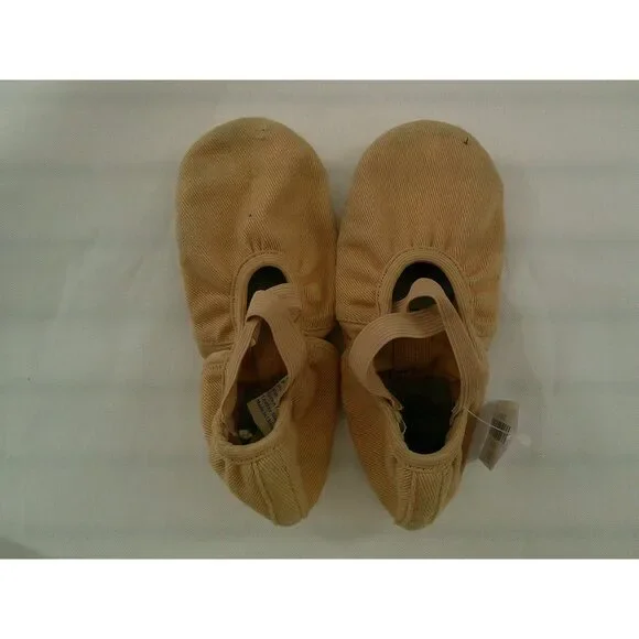 Pre-Owned Dance Ballet Shoes Revolution RD13400 Youth 4M Canvas Split Sole Stre