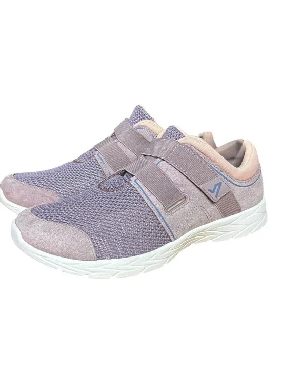 Vionic Brisk Ema Comfort Walking Sneakers in Lite Purple– Women’s Size 9 Wide