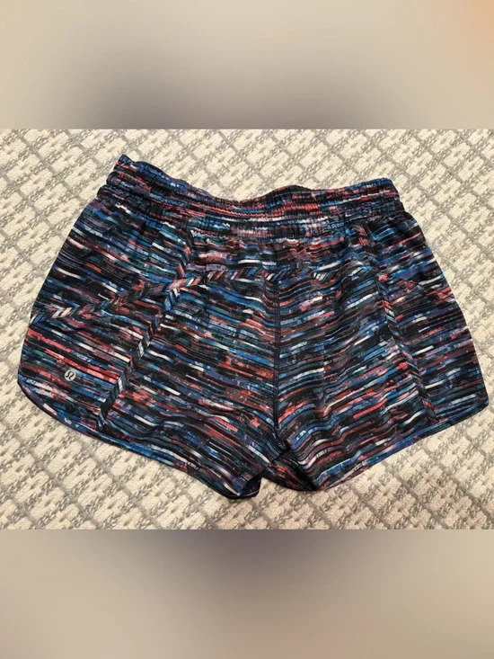 lululemon athletica womens Performance Shorts — Black, Blue, Red