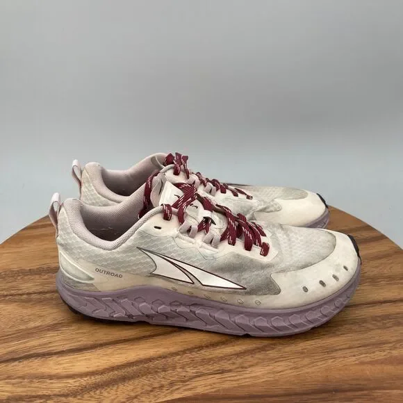 Altra Outroad Trail Running Shoes Womens Size 8.5 Dusty Pink Purple Running Hike
