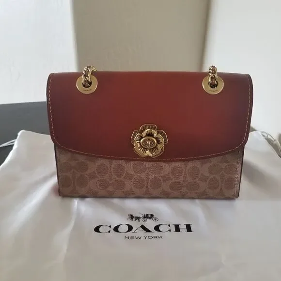 Coach Tea Rose Handbag