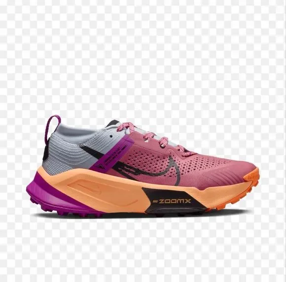 Nike Zegama Zoom X Trail Running Sneaker Desert Berry Woman’s 8.5