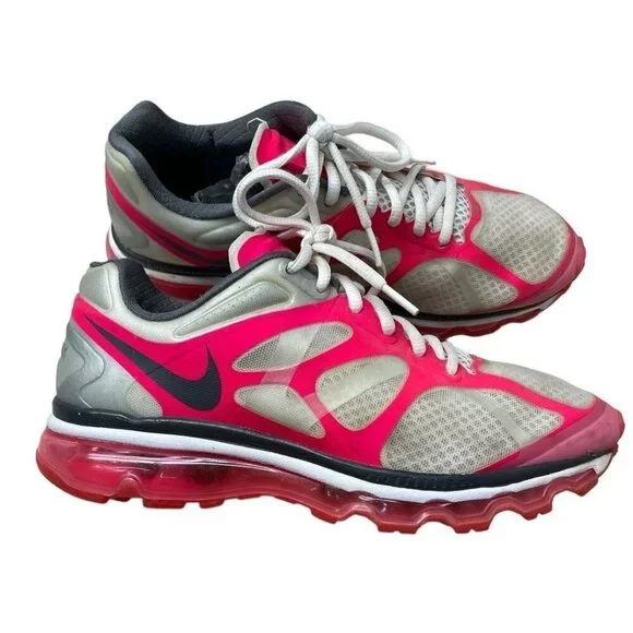 Nike Air Max Women's Running Shoes Pink Size 9 Sneakers (487679-160)