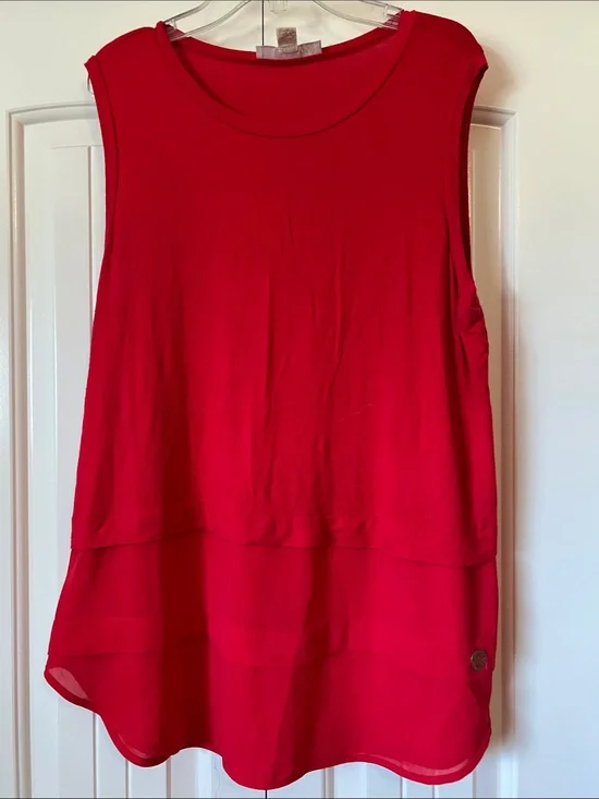 Michael Kors sleeveless Red Women's Top