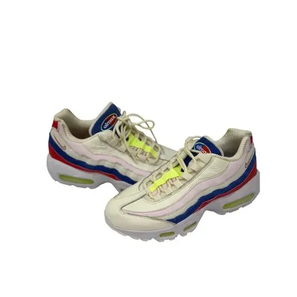 Nike Women's Air Max 95 SE 'Panache' Corduroy Sail/Arctic Pink AQ4138-101 Size 7