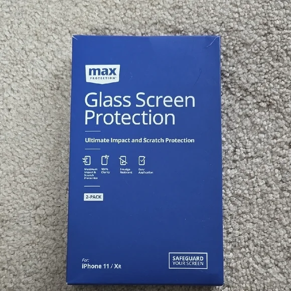 Max Protection Glass Screen Protector for iPhone 11/XR