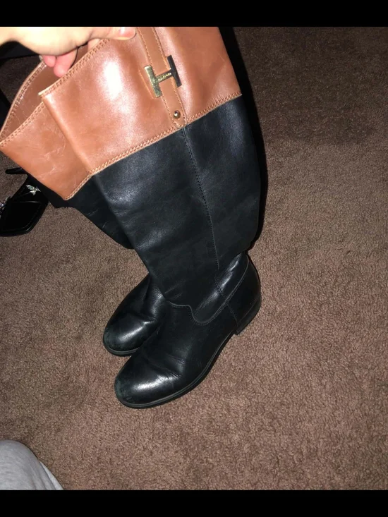 Tommy Hilfiger Over-the-Knee Equestrian Riding Style Boots