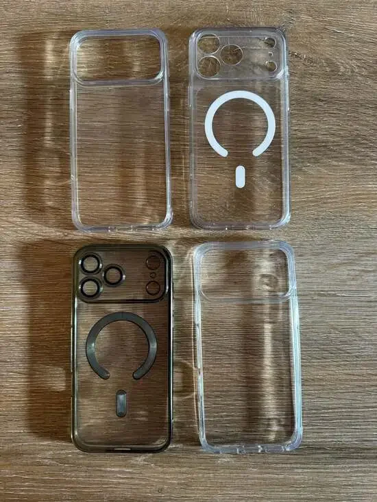 4 ESR Clear Magnetic Phone Case for iPhone 17 Pro Max