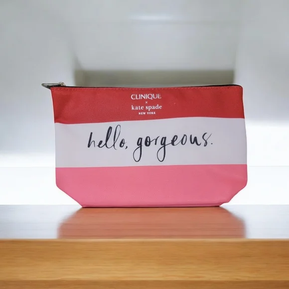Kate Spade for Clinique Makeup Bag