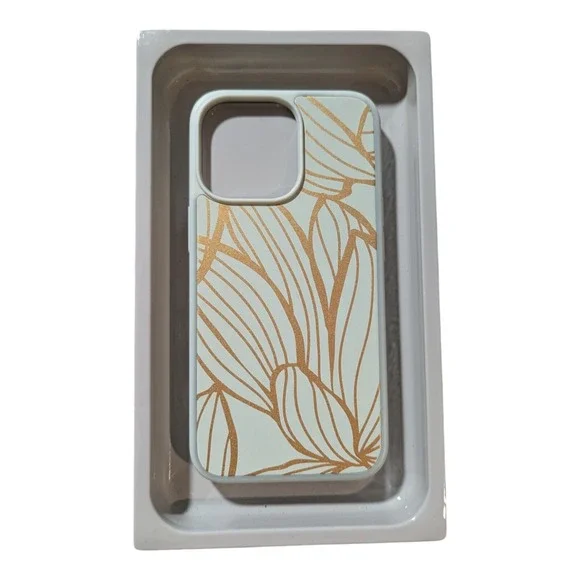 F2. Heyday Case For Apple iPhone 13 Pro - Abstract Green/Gold‎ (Open Box)