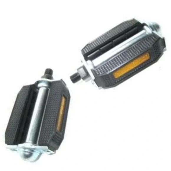 VP-363 Classic Rubber Style Platform Bike Pedals Retro Look‎ 1/2 or 9/16 spindle