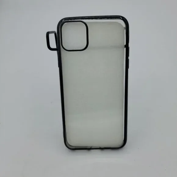 Iphone 11 Pro Max Case, Tpu, Black, Clear Matte, Brand New. Condition is 