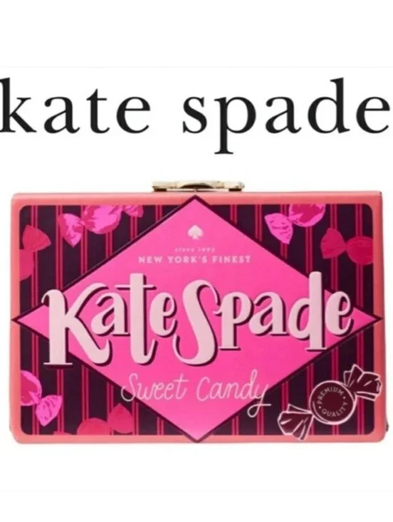 NWT Kate Spade Candy Wrapper Clutch