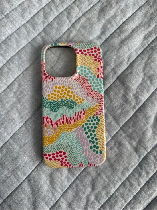 iPhone 13 Pro casely Multicolor Abstract Pattern Phone Case