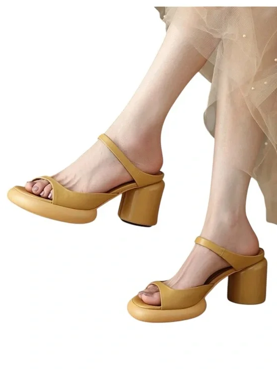 Avant-garde Platform Sandals