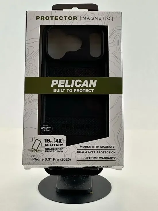 Pelican Protector Magnetic Black MagSafe Case - iPhone 17 Pro NWT MSRP: $50