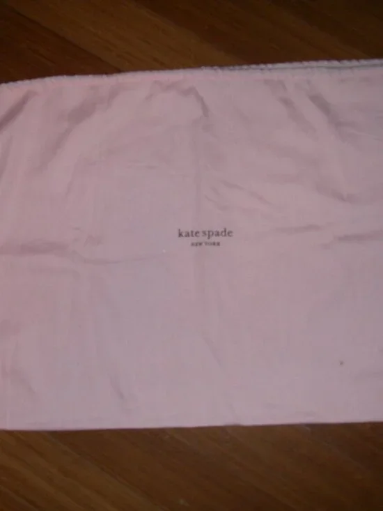 KATE SPADE PINK DRAWSTRING EX LG DUST BAG  27