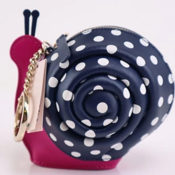 Kate Spade Dotty Snail Coin Enchanted Forrest Collection NWT