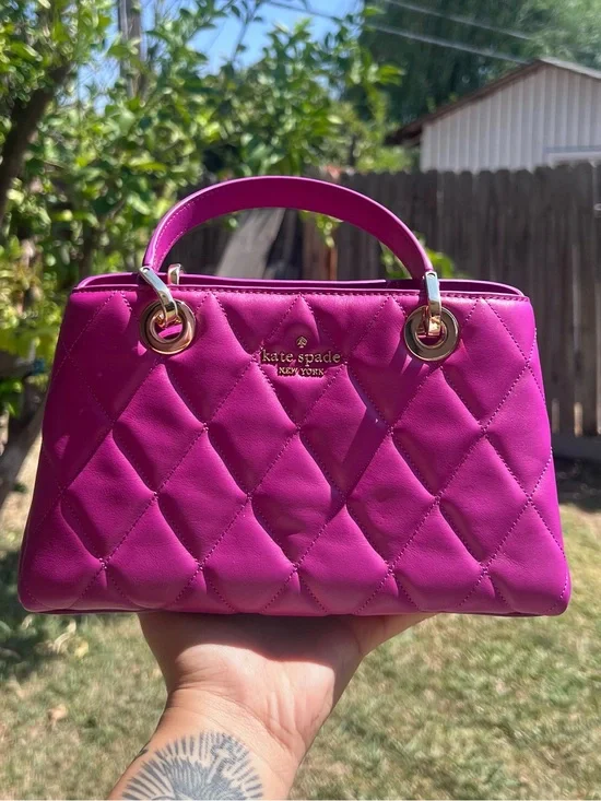 kate spade Quilted Mini Top-Handle Bag