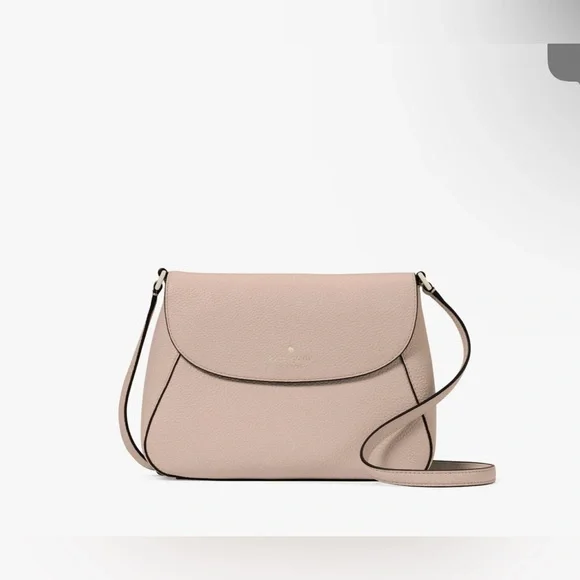 Kate Spade Monica Flap Pebble Leather Crossbody Bag