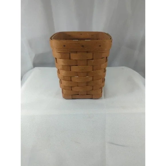 Longaberger Basket Handwoven Marked signed 1995 Small 6