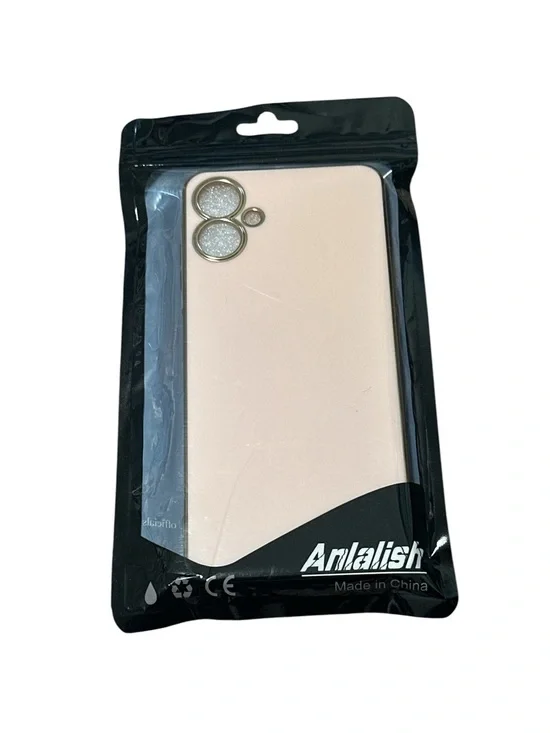 Rose Gold Glitter‎ Camera Ring Phone Case