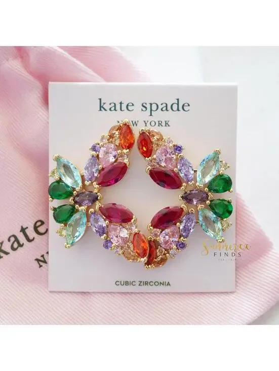 Kate Spade Social Butterfly Statement Studs Earrings