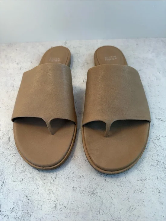 Eileen Fisher Duet Thong Slide Sandals
