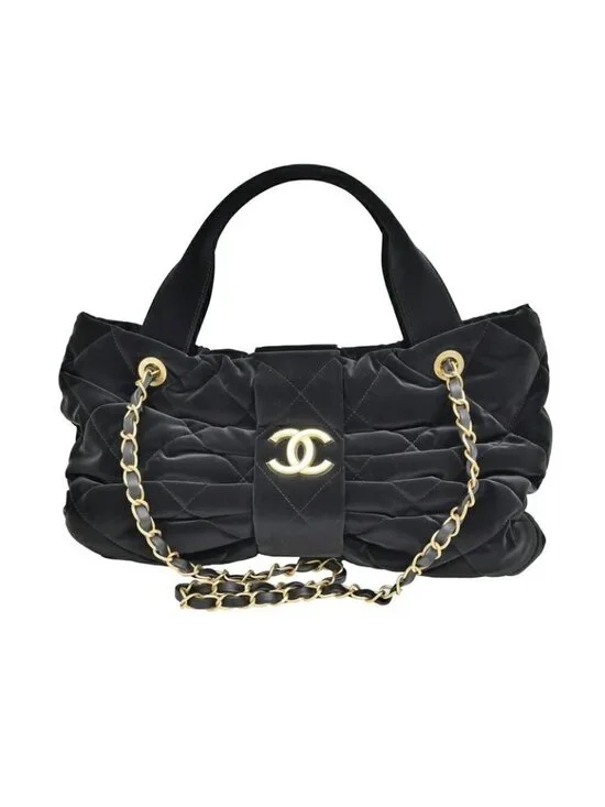 Chanel Bow Bag Chain Shoulder Hand