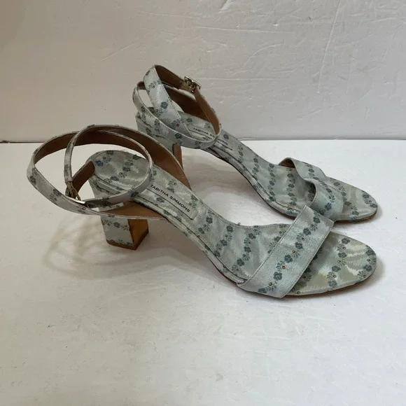 TABITHA SIMMONS WILDFLOWER PRINT‎ SANDALS