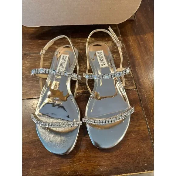 Badgley Mischka Women's Slingback, Flat Sandal